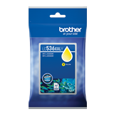LC536XXL Brother LC536XXLY Yellow Super High-Yield Ink Cartridge, 2,500 pages